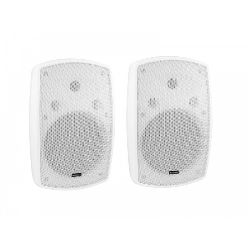 OMNITRONIC OD-8 Wall Speaker 8Ohm white 2x - Głośniki Instalacyjne