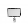EUROLITE uchwyt do systemu barier Eurolite 317x215 srebrny - 2 EUROLITE uchwyt do systemu barier Eurolite 317x215 srebrny - 2