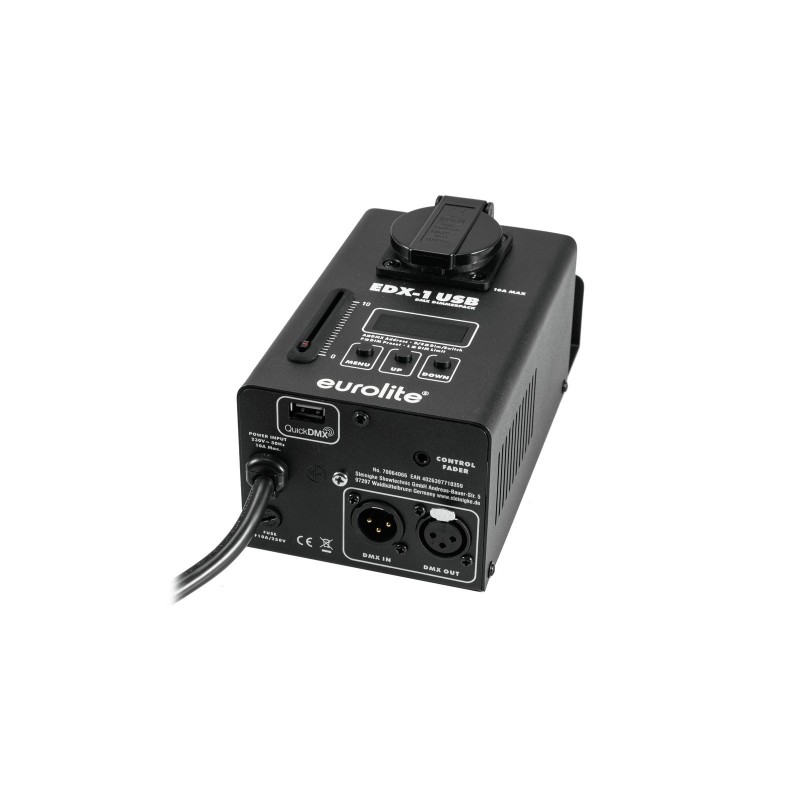 EUROLITE EDX-1 DMX USB Dimmer Pack - 3 EUROLITE EDX-1 DMX USB Dimmer Pack - 3
