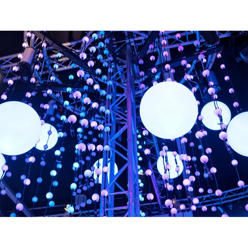 EUROLITE LED Space Ball 20 + HST-500 - świecąca kula z wciągarką - 2 EUROLITE LED Space Ball 20 + HST-500 - świecąca kula z wciągarką - 2