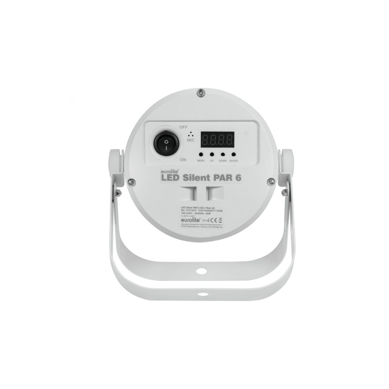 EUROLITE LED Silent Par 6 QCL floor - reflektor LED biały - 3 EUROLITE LED Silent Par 6 QCL floor - reflektor LED biały - 3