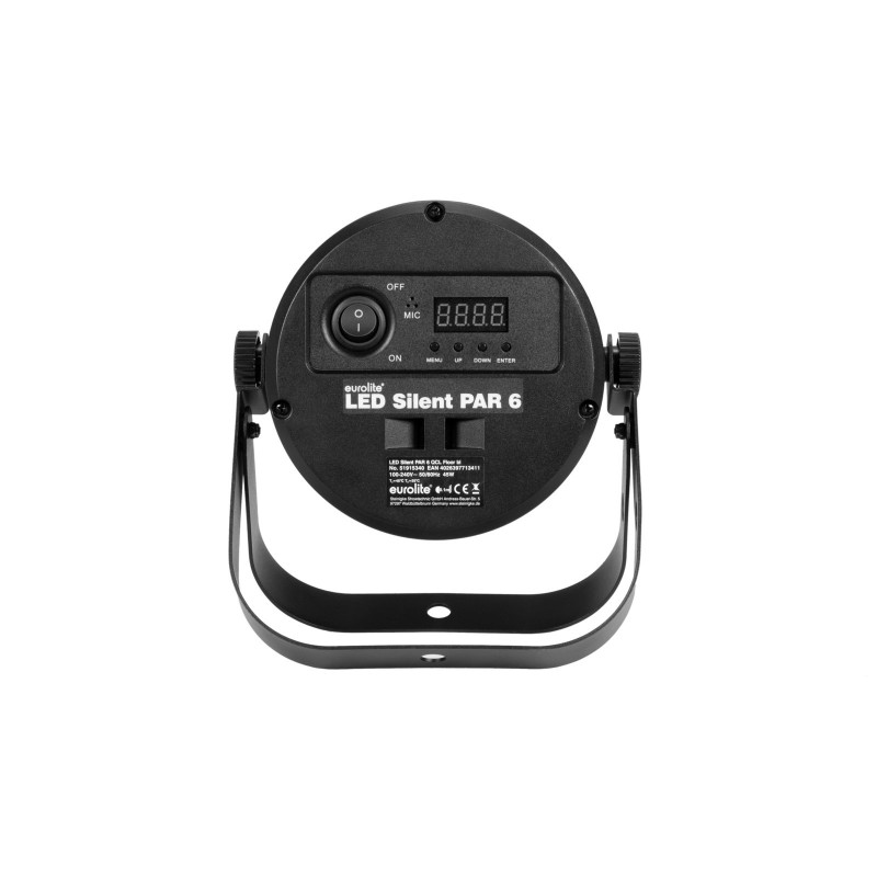 EUROLITE LED Silent Par 6 QCL floor - reflektor LED czarny - 3 EUROLITE LED Silent Par 6 QCL floor - reflektor LED czarny - 3