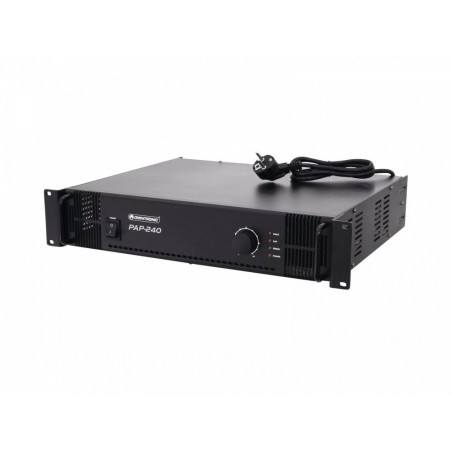 OMNITRONIC PAP-240 PA Amplifier - Wzmacniacz