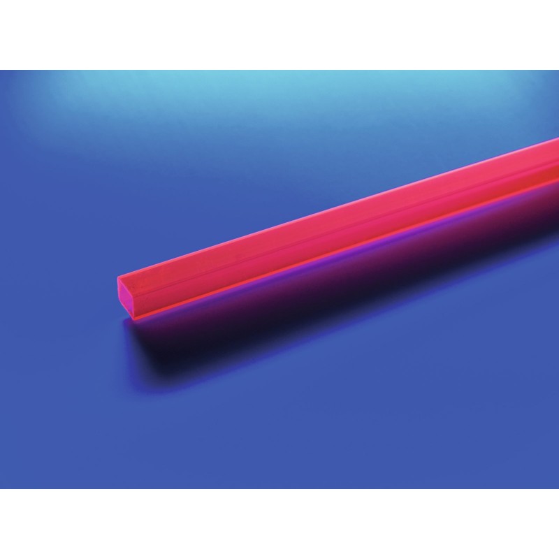EUROLITE tuba do taśm 10x10mm czerwona reagujące na UV - 3 EUROLITE tuba do taśm 10x10mm czerwona reagujące na UV - 3