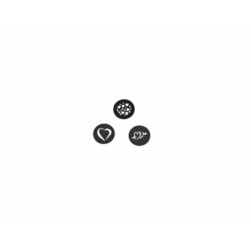 EUROLITE Gobo zestaw serca A 13.8/11mm - 1 EUROLITE Gobo zestaw serca A 13.8/11mm - 1