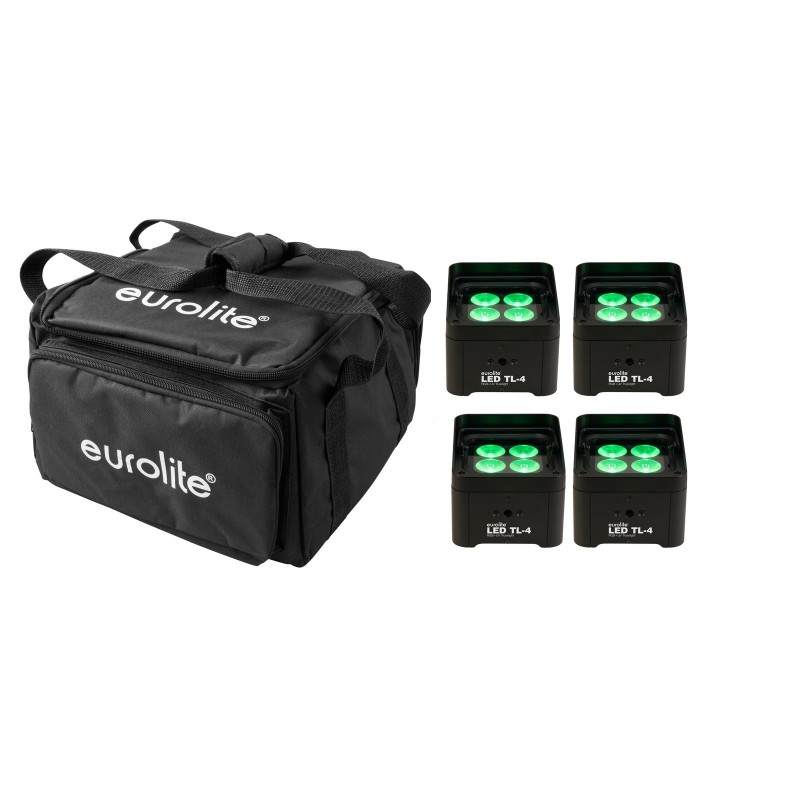 EUROLITE zestaw oświetleniowy 4x LED TL-4 Trusslight + torba - 1 EUROLITE zestaw oświetleniowy 4x LED TL-4 Trusslight + torba - 1
