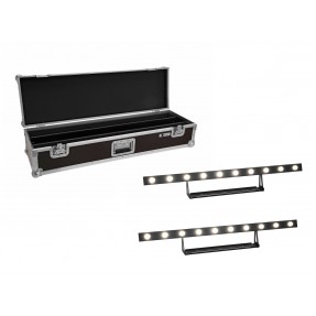 EUROLITE zestaw oświetleniowy 2x LED STP-10 Sunbar 3200K 10x5W Light Bar + skrzynia - 1