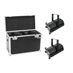 EUROLITE zestaw oświetleniowy 2x LED THA-120PC reflektor sceniczny + skrzynia - 1