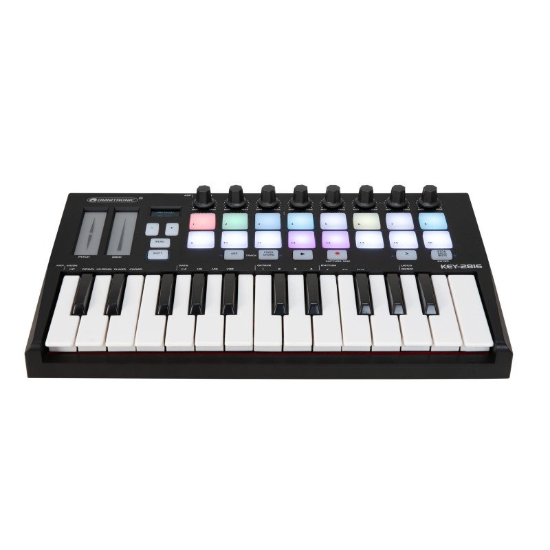 OMNITRONIC KEY-2816 kontroler MIDI - 3