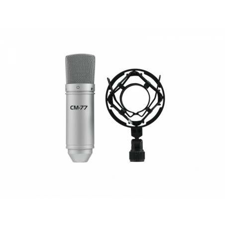 OMNITRONIC MIC CM-77 - Mikrofon Pojemnościowy