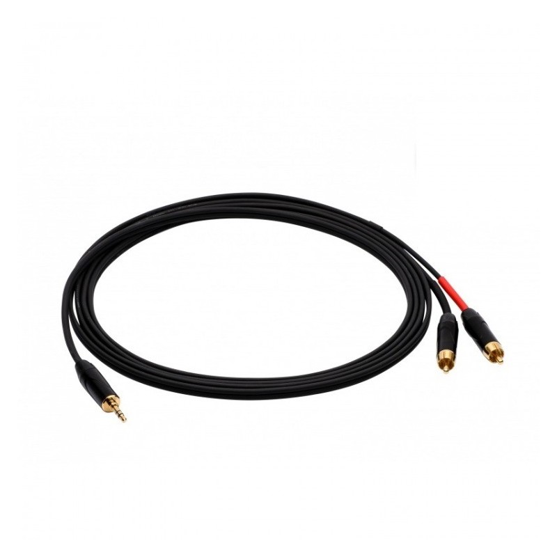 REDS AU1630 BX - kabel audio mJssls2RCA 3 m