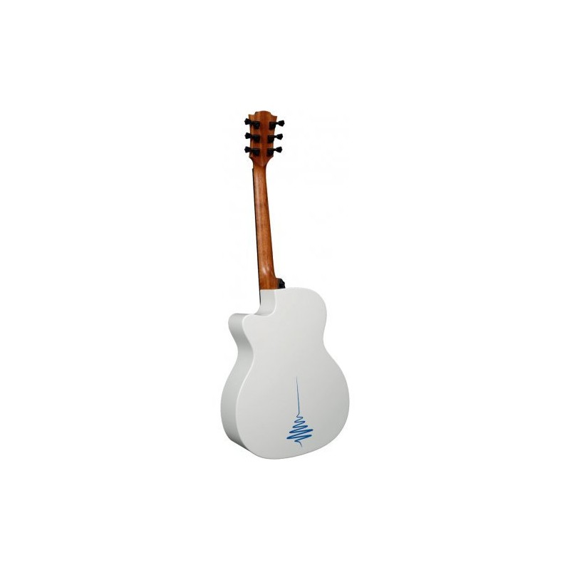 Lag GLH THV PLEXI-WHT Smart Guitar Tramontane Hyvibe Special Edition - Gitara elektroakustyczna - 6