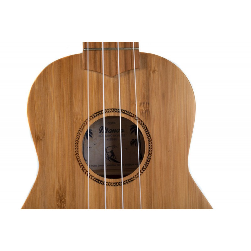 GEWA VG512105 Ukulele sopranowe Manoa Bambus - 4 GEWA VG512105 Ukulele sopranowe Manoa Bambus - 4
