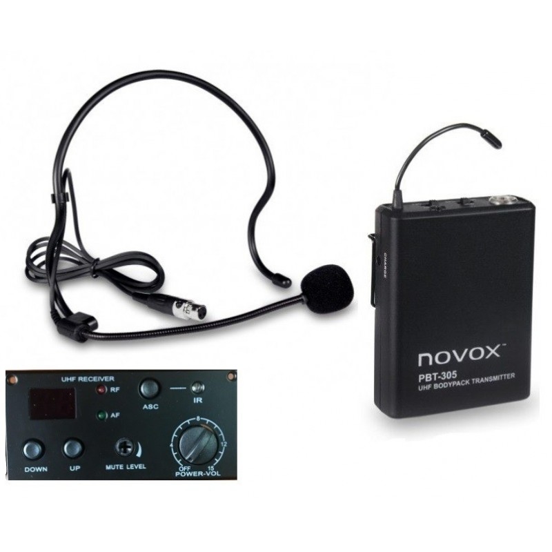 NOVOX NVX2 - dodatkowy mic nagłowny + baza do Mobivox