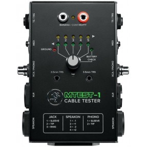 Mackie M TEST 1 - Tester Kabli