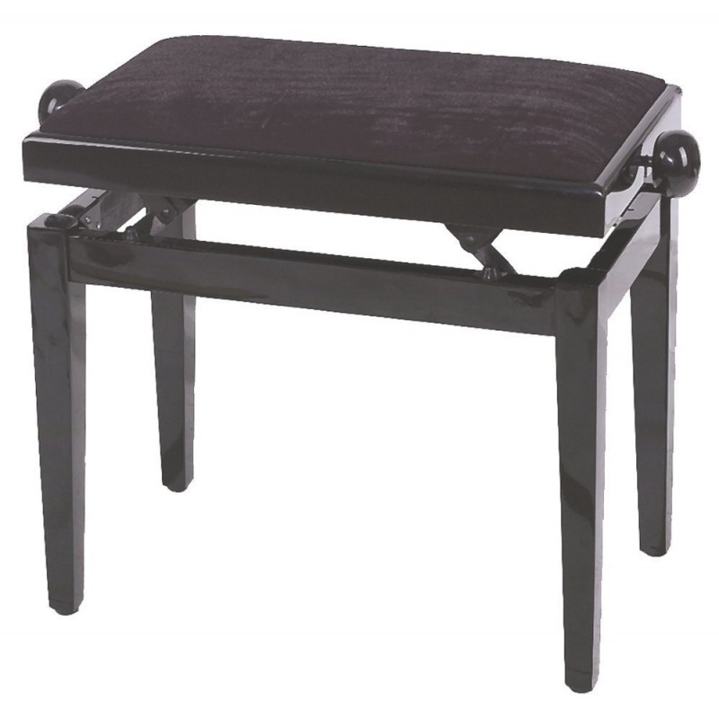 GEWA F900560 Ława do pianina FX Czarna wysoki połysk - 1 GEWA F900560 Ława do pianina FX Czarna wysoki połysk - 1