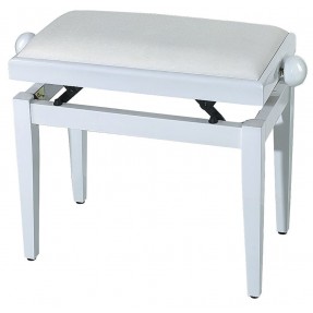 GEWA F900556 Ława do pianina FX Biały mat - 1