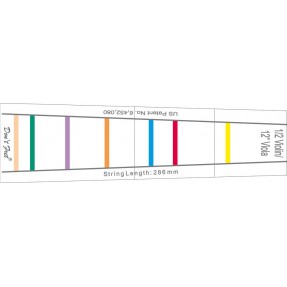 GEWA 414893 Oznaczenia na podstrunnicy Don't fret - 1
