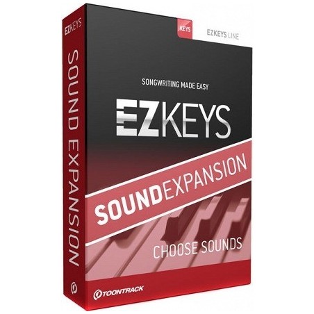 Toontrack Ezkeys Sound Expansion - biblioteka brzmień