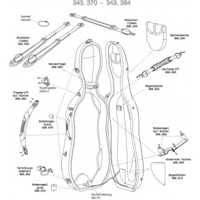 GEWA 396840 Futerał wiolonczelowy Idea Original Carbon 2.9 - 1