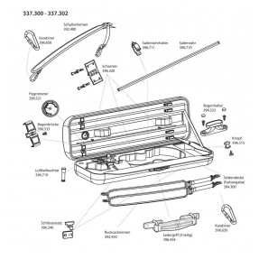 GEWA 396456 Futerał skrzypcowy JAEGER Prestige - 1