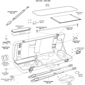 GEWA 396246 Futerał skrzypcowy Air 1.7 - 1