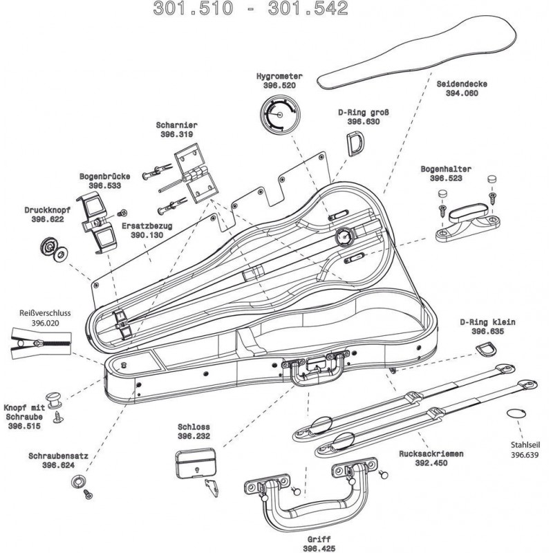 GEWA 396020 Futerał skrzypcowy Strato Super Light Weight - 2 GEWA 396020 Futerał skrzypcowy Strato Super Light Weight - 2