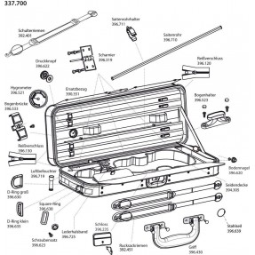GEWA 390351 Futerał altówkowy JAEGER Prestige - 1