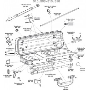 GEWA 390268 Futerał skrzypcowy Cambridge - 1