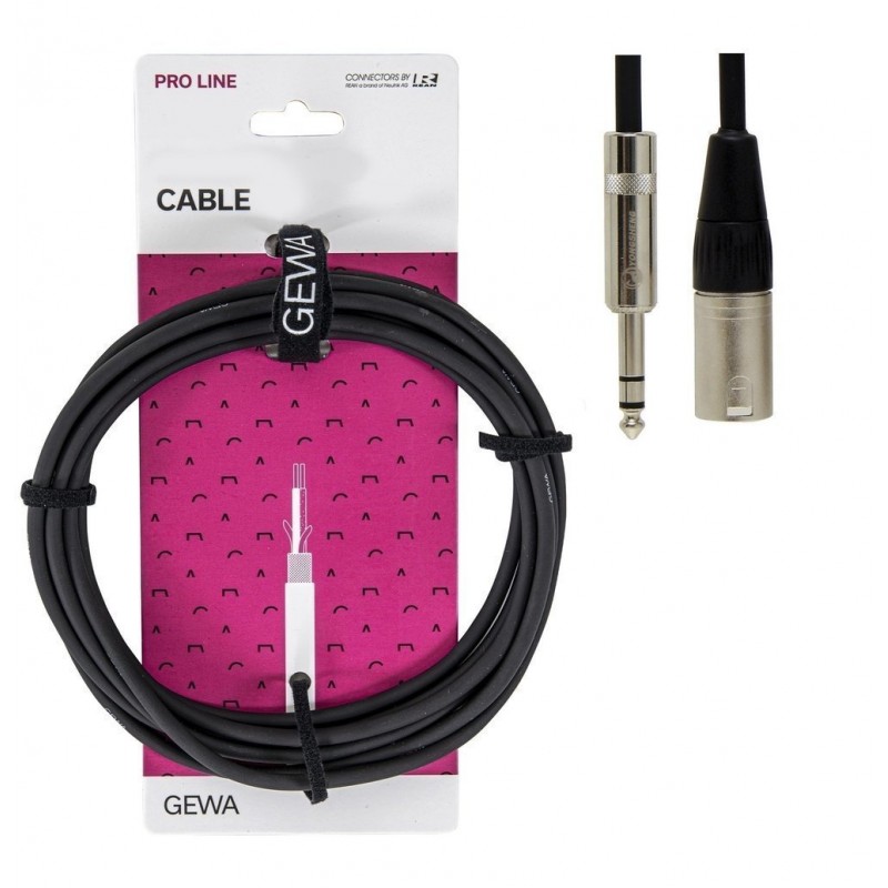 GEWA 190716 Symetryczne połączenie audio Pro Line - 2 GEWA 190716 Symetryczne połączenie audio Pro Line - 2