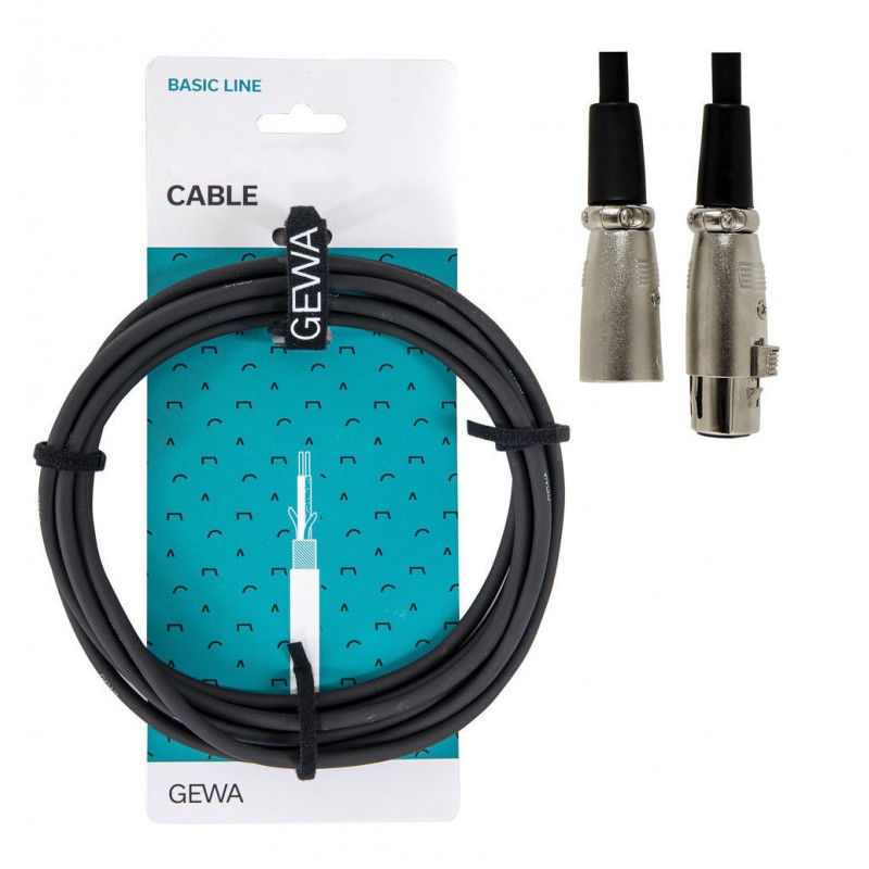 GEWA 190040 Kabel mikrofonowy Basic Line - 1