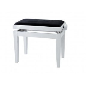 GEWA 130020 Ławy do pianina Deluxe Biały mat - 1