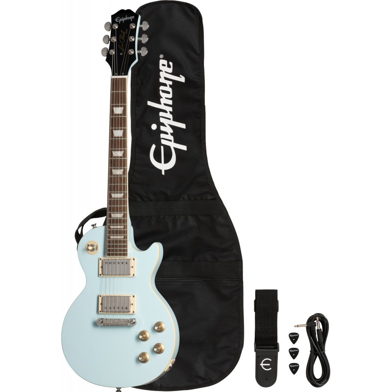 Epiphone Power Players Les Paul Ice Blue - Gitara elektryczna zestaw - 1 Epiphone Power Players Les Paul Ice Blue - Gitara elektryczna zestaw - 1