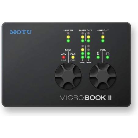 MOTU Microbook IIc - interfejs audio - 3