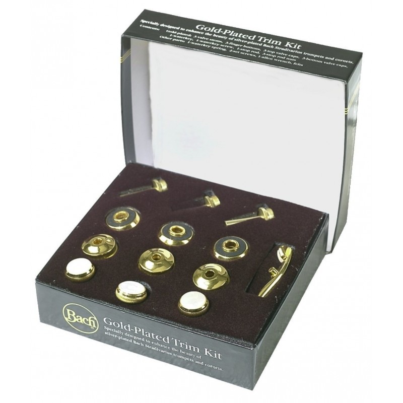 Vincent Bach 707510 - Gold Trim Kit - 1 Vincent Bach 707510 - Gold Trim Kit - 1