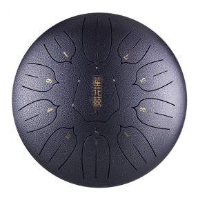 Hluru Huashu THL11-10-Meteorite Lotus tongue drum 10" 11 ton - 1