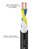 Roxtone DSSS215L15 - kabel głośnikowy 2 x 1,5mm² 15 m - 3