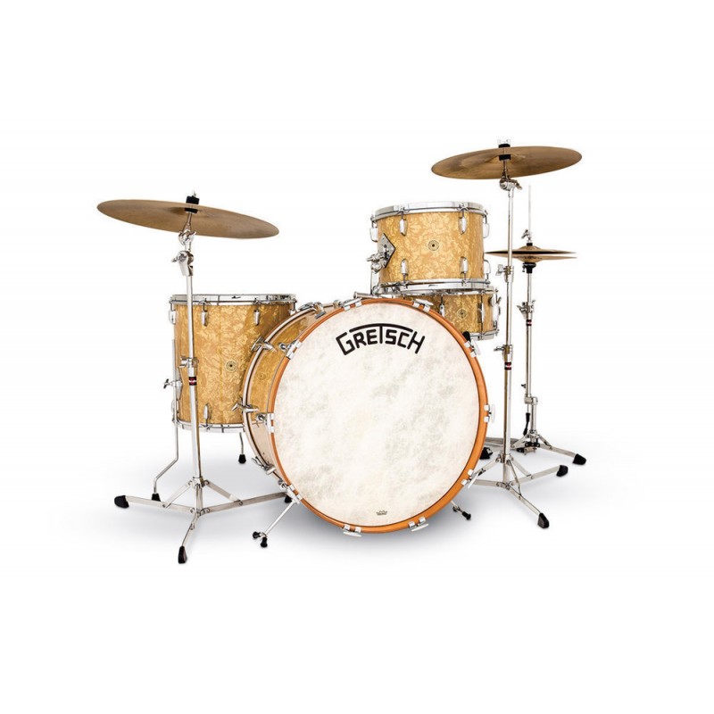 Gretsch GR8171561 - Floor Tom USA Broadkaster Nitron Wrap 18" x 16" - 1