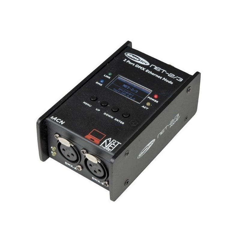 Showtec NET-2sls3 POCKET - Węzeł sieciowy Showtec NET-2sls3 POCKET - Węzeł sieciowy