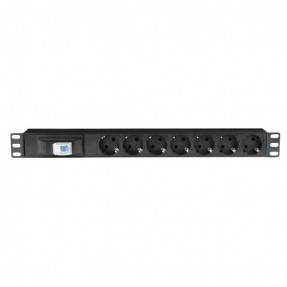 SHOWTEC 19'' 1U SOCKETSTRIP 7 - Listwa Zasilająca Rackowa