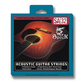 SPOCK SA32 - Struny do gitary akustycznej 10-47 - 1