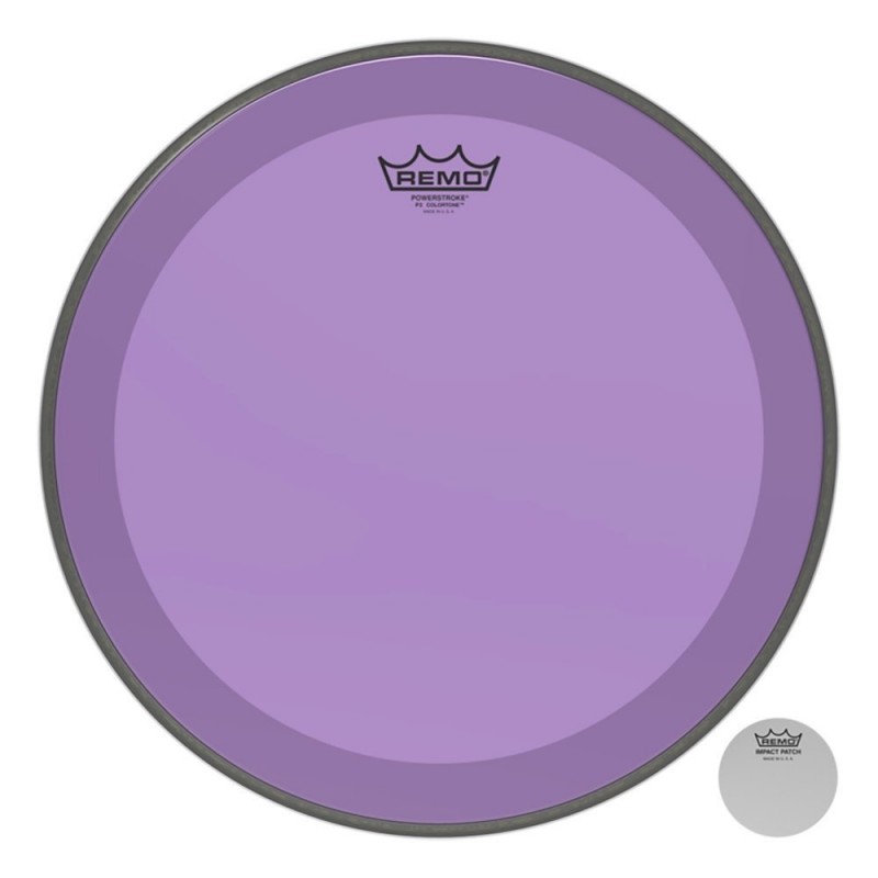Remo 8128488 - Naciąg Colortone Powerstroke 3 18" P3-1318-CT-PU - 2