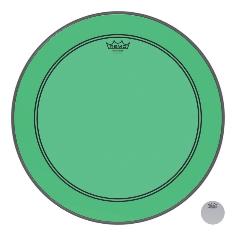 Remo 8128564 - Naciąg Colortone Powerstroke 3 26" P3-1326-CT-GN - 1 Remo 8128564 - Naciąg Colortone Powerstroke 3 26" P3-1326-CT-GN - 1