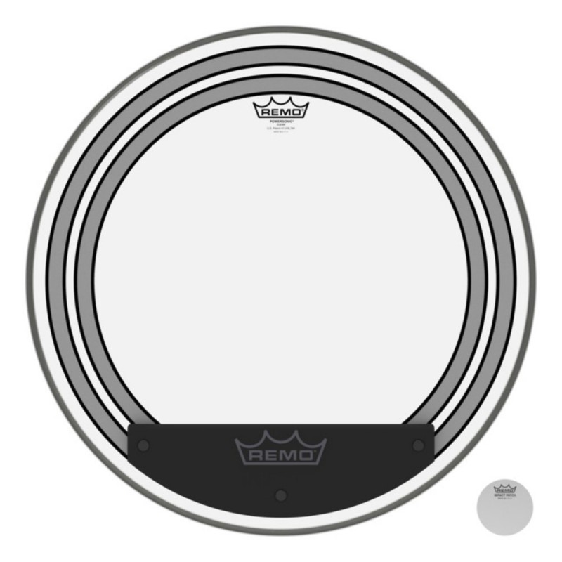 Remo 812496 - Naciąg do bębna basowego Powersonic 20" PW-1320-00 - 1