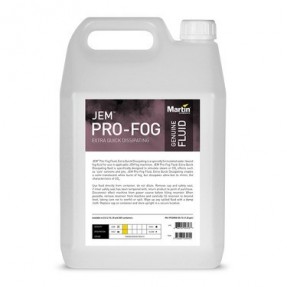 Jem Pro-Fog 5l Fluid, Extra Quick Dissipating - płyn do dymu 5L