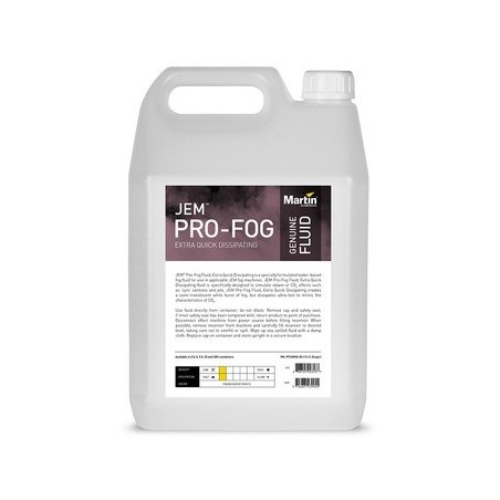 Jem Pro-Fog 5l Fluid, Extra Quick Dissipating - płyn do dymu 5L