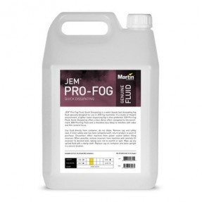 Jem Pro-Fog 5l Fluid, Quick Dissipating - płyn do dymu 5L