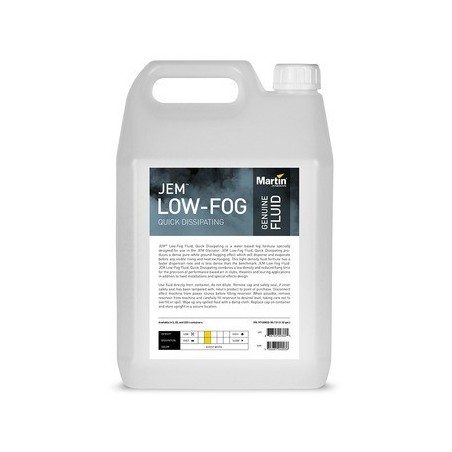 Jem Low-Fog Fluid Quick Dissipating - płyn do dymu 5L