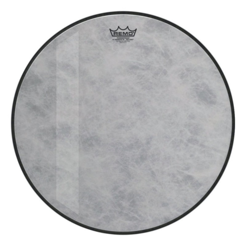 Remo 810740 - Naciąg Powerstroke 3 Fiberskyn Diplomat Felt Tone 20" P3-1520-FD-FLT - 1