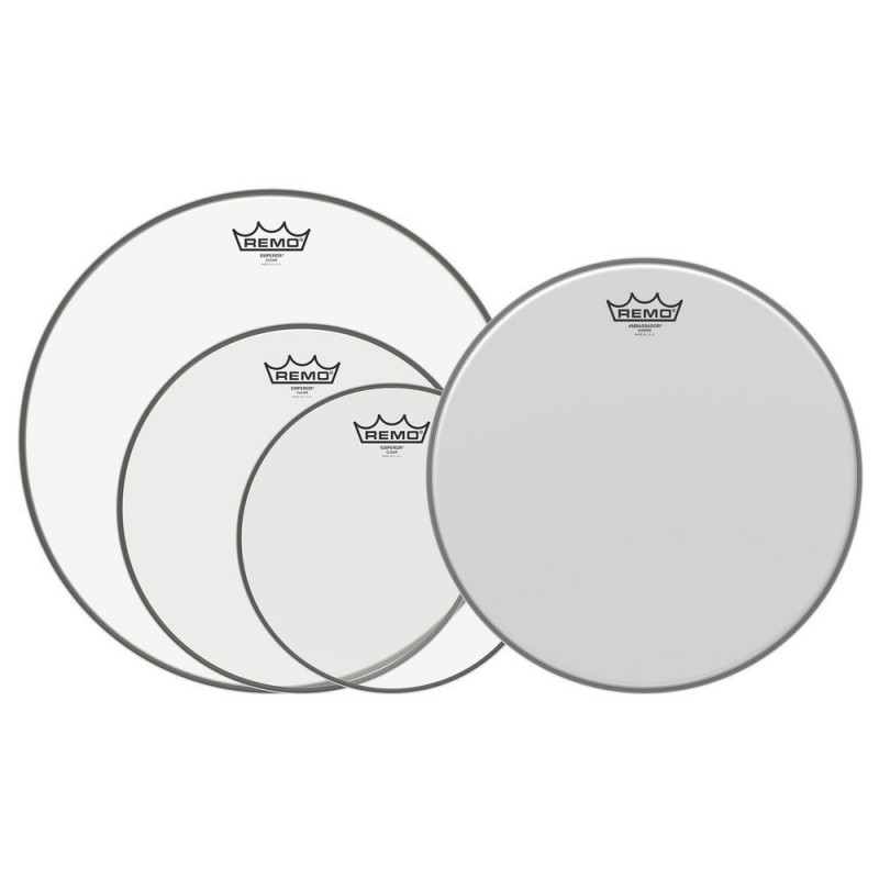 Remo 812640515 - Naciągi Pro Pack Emperor 10", 12", 16" + free 14" - 1 Remo 812640515 - Naciągi Pro Pack Emperor 10", 12", 16" + free 14" - 1